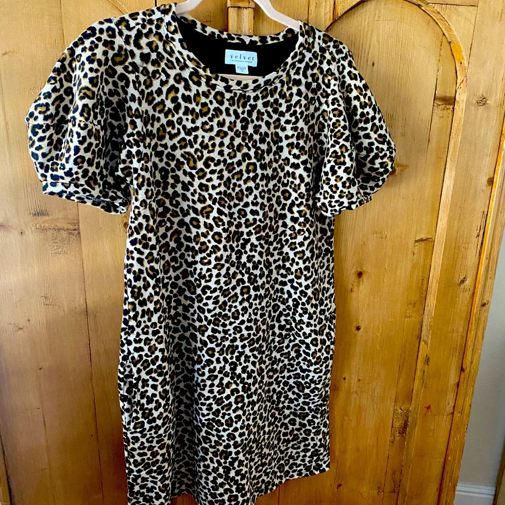 Anthropologie Velvet Dress